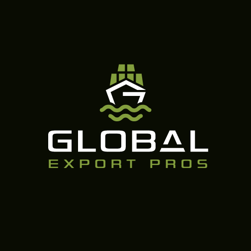 Import-export logo with the title 'Global Export Pros'