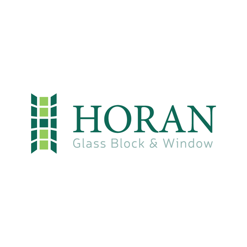 Block design with the title 'Horan,Logo Concept'