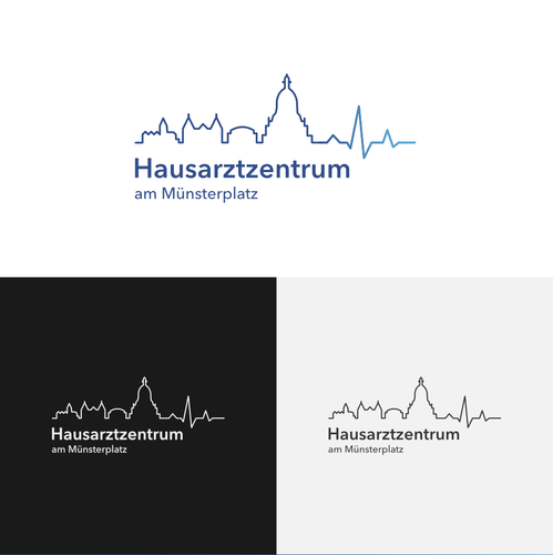 Skyline logo with the title 'Logo for Medical Center'