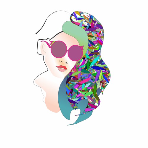 Women artwork with the title 'Illustration'