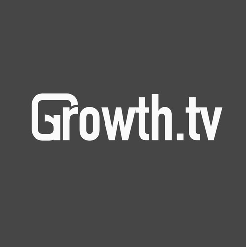 Growing logo with the title 'Growth.tv logo'