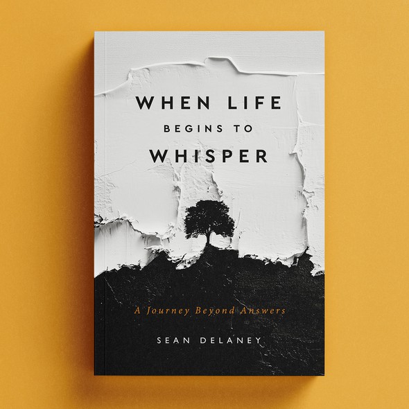 Book cover with the title 'When Life Begins to Whisper '