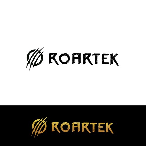 Wildlife logo with the title 'Roartek'