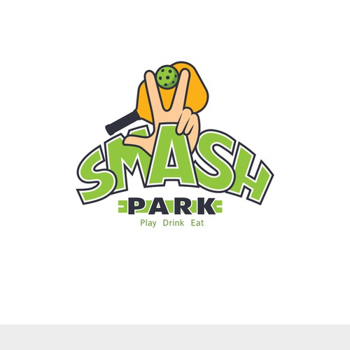 Park design with the title 'SMASH PARK'