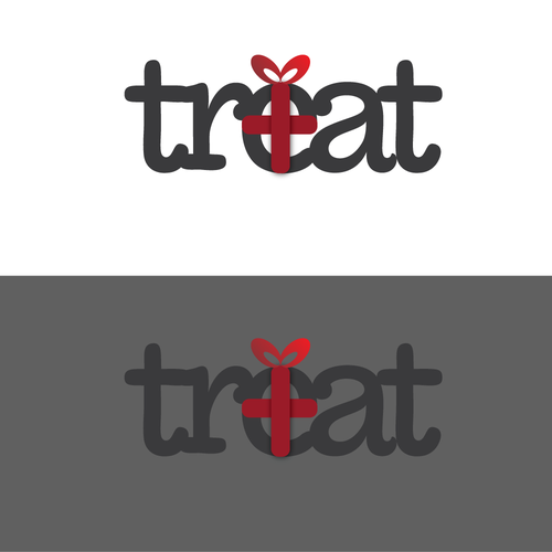 Sweet treat logo with the title 'Cute, Simple Logo for app'