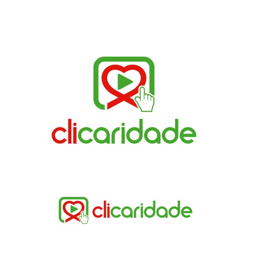Brazil logo with the title 'Brand New Logo for CLICARIDADE'