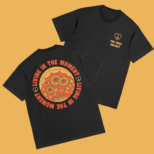 Trippy design with the title 'T-shirt design concept for clothing company'