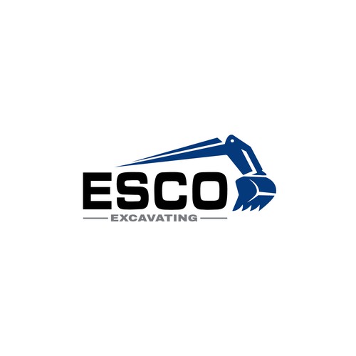 Hardware logo with the title 'ESCO || Logo Design'