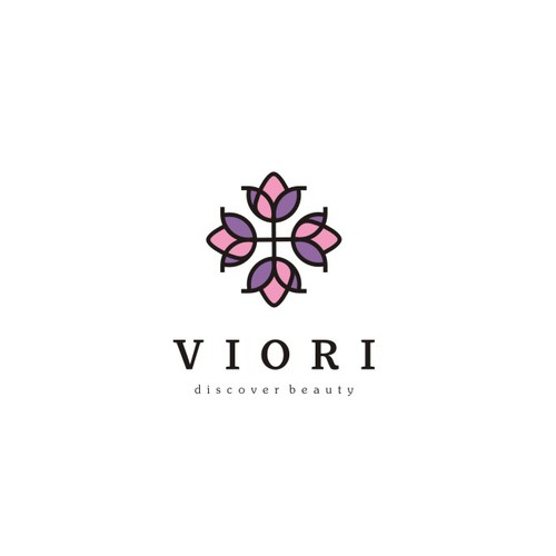 Cosmetics brand with the title 'VIORI'