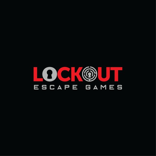 Escape logo with the title 'lockout escape games'