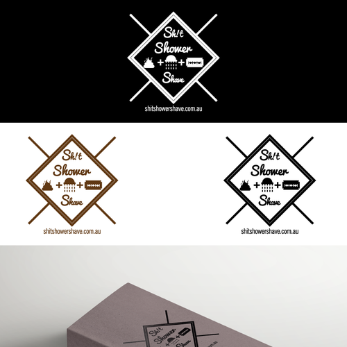 Men's fashion logo with the title 'Subtle variation for a non subtle name'