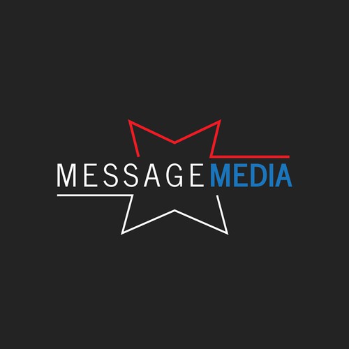 Media agency logo with the title 'Design logo for leading technology company.'