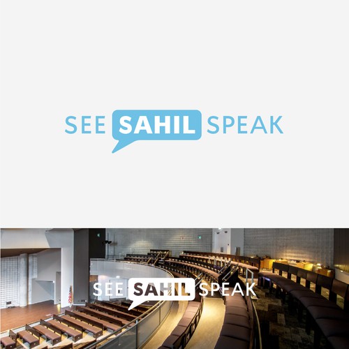 Student logo with the title 'Logo for See Sahil Speak'