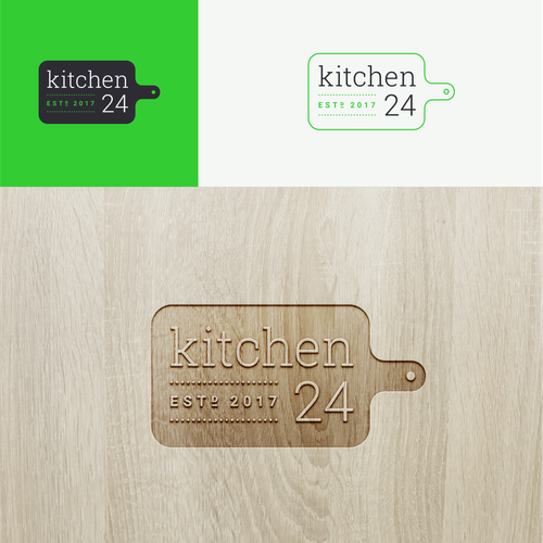 Cooking design with the title 'Kitchen 24'