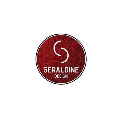 Interior decoration design with the title 'Geraldine Design Concept'