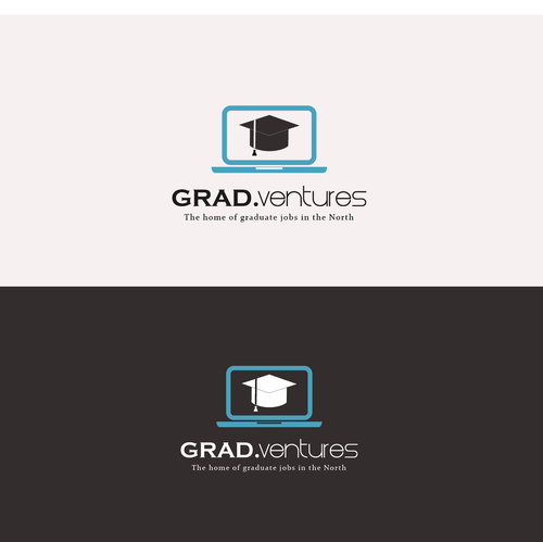 Job logo with the title 'New modern logo for online platform'