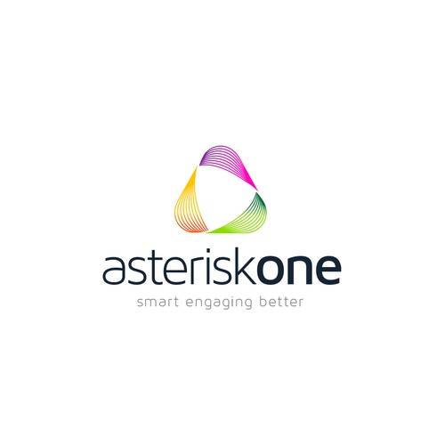 Recycling design with the title 'Creative and Bold Logo Concept for Asterisk One'
