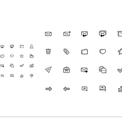 Messaging Icons