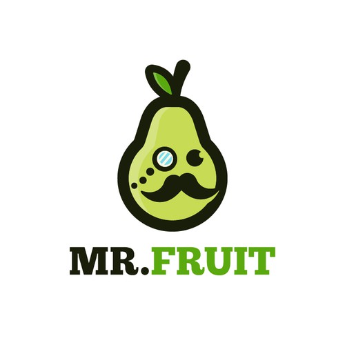 Mr. logo with the title 'Mr. Fruit Logo '