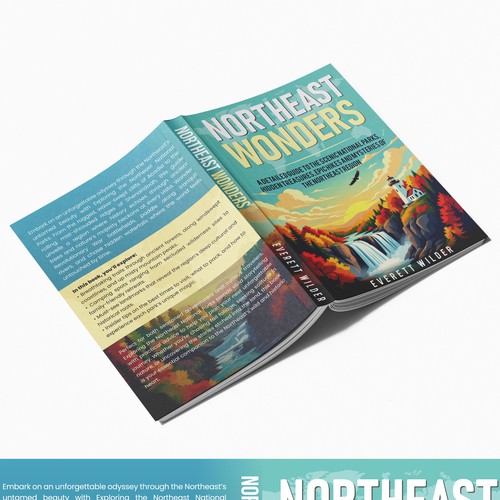 Wonder design with the title 'Northeast Wonders book cover'