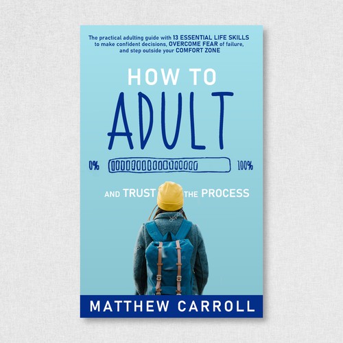 Adult design with the title 'Self-Help Nonfiction (Ebook Cover)'