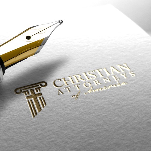 Law firm brand with the title 'Christian Attorneys'