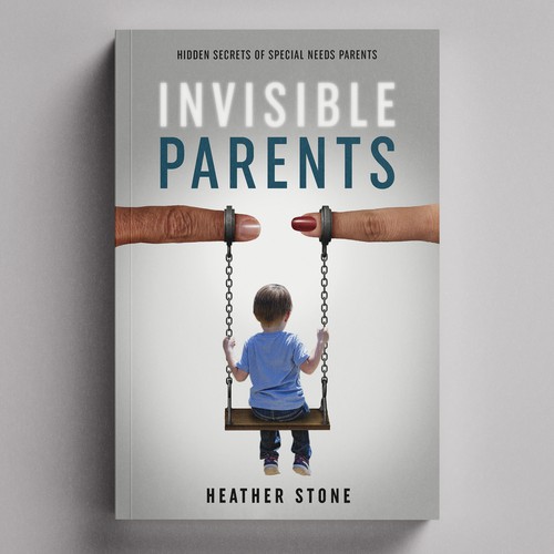 Children's book cover with the title 'Invisible Parents'