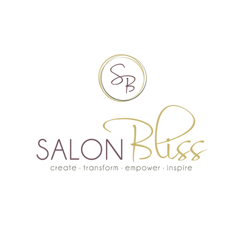 Empowerment logo with the title 'Create an eye catching logo for Salon Bliss, an upscale boutique style salon!'