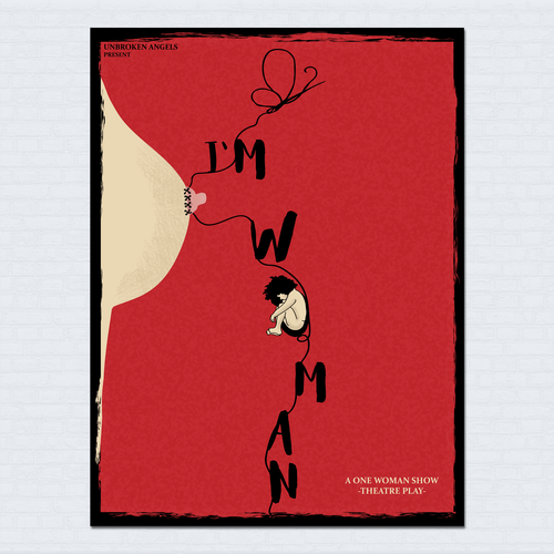 London design with the title 'Poster design for Ana Daud'