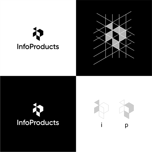 Brand with the title 'initial I + P'