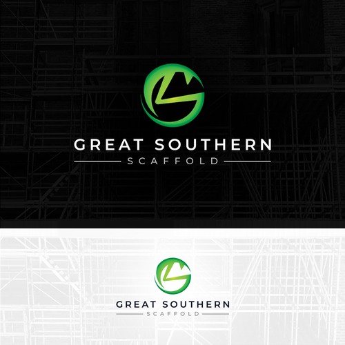 Scaffolding logo with the title 'GREAT SOUTHERN SCAFFOLD'