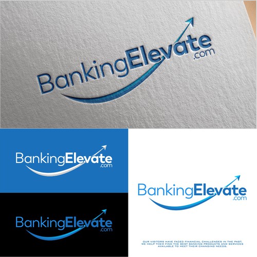 Bank logo with the title 'Banking Elevate'