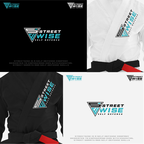 Self-defense logo with the title 'martial arts'