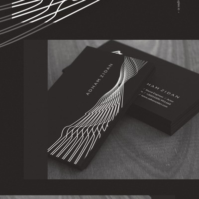 Business cards for Adham Zidan