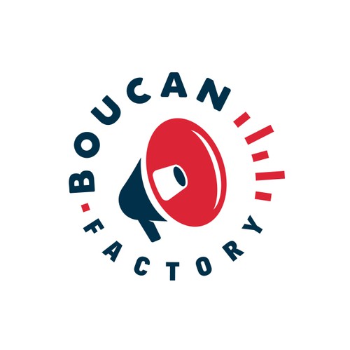 Sound design with the title 'Megaphone logo'