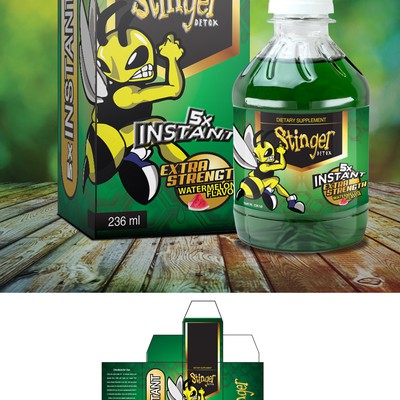 stinger detox label