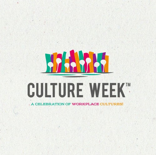 Skyline design with the title 'Logo concept for Culture Week'