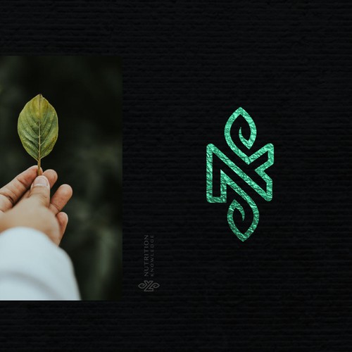 Modern design logo with the title 'Nutrition Knowledge'