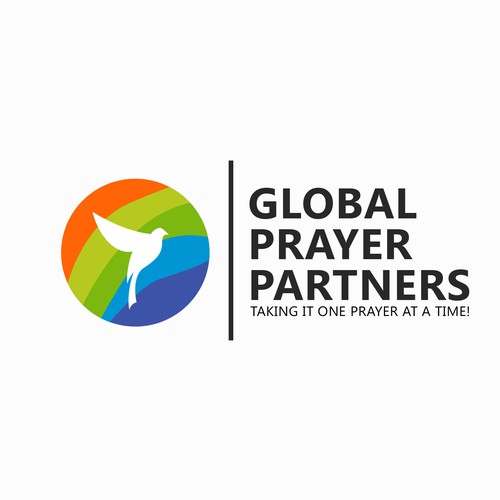 Pride design with the title 'Global Prayer Partners.com~Fulfilling Prayer Requests, Worldwide'
