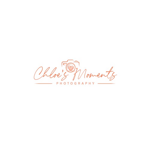 Parent logo with the title 'Chloe's Moments Photography'