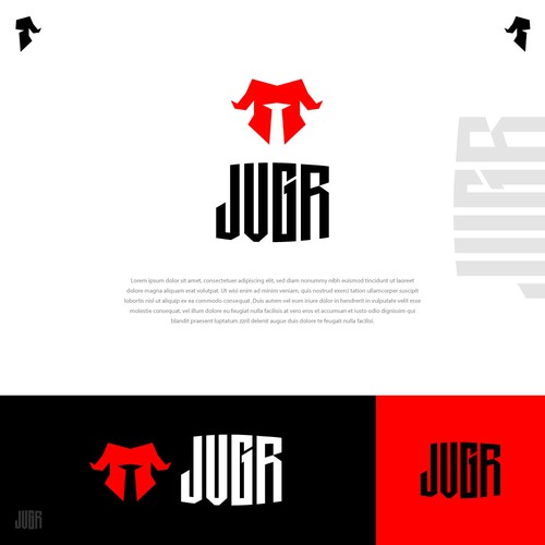 Sportswear logo with the title 'A strong logo symbol for a sportswear brand'