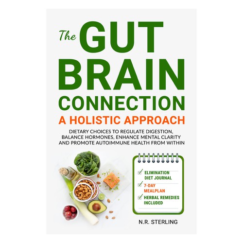 Journal book cover with the title 'The Gut-Brain Connection A holistic Approach'