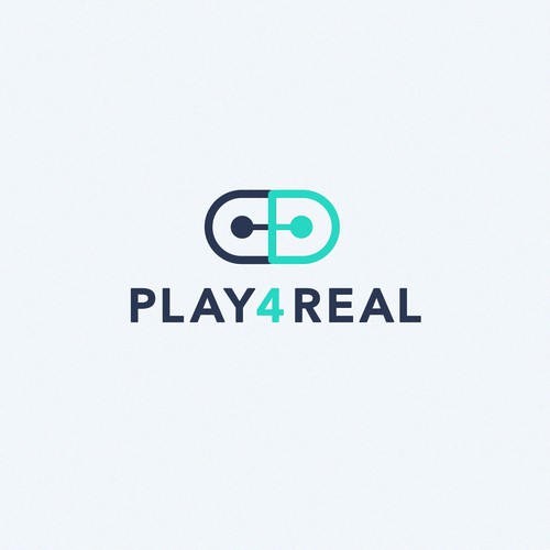 VR logo with the title 'play4REAL Lab logo'