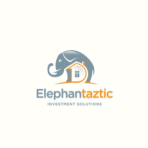 Investment design with the title 'Elephantaztic Investment'