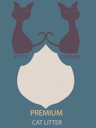 Kitty logo with the title 'Kitty "Crest": Lower Contrast'