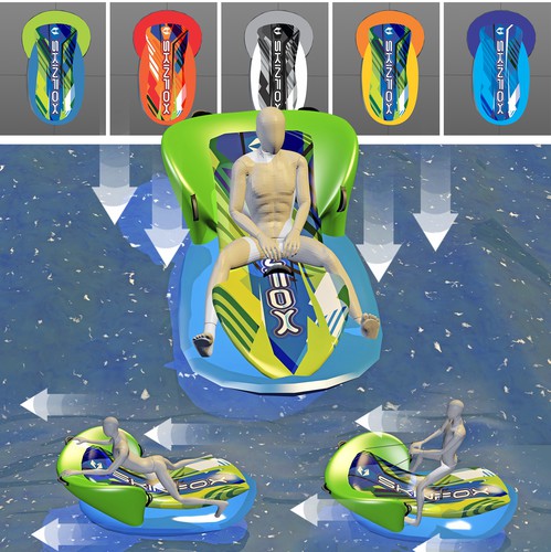 Air design with the title 'Tube for SKINFOX'