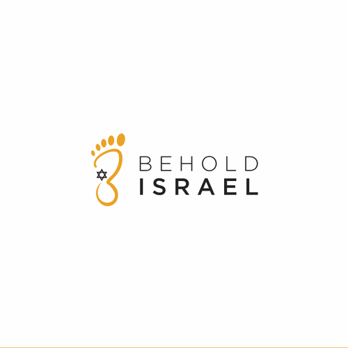 Tour design with the title 'Behold Israel'