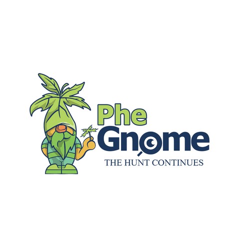Gnome logo with the title 'PheGnome — Premium Cannabis Genetics'