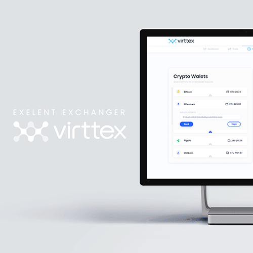 Database design with the title 'Cryptocurrency'