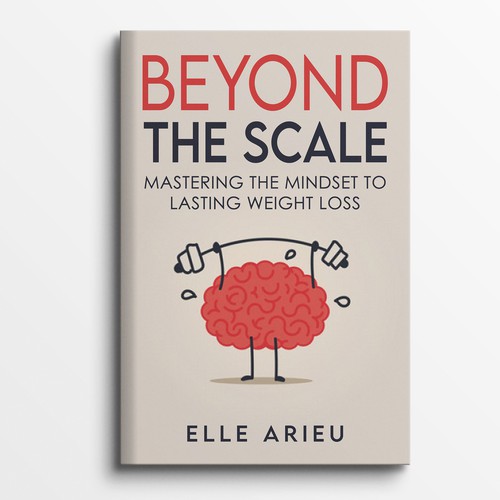 Weight-loss book cover with the title 'Beyond the scale'